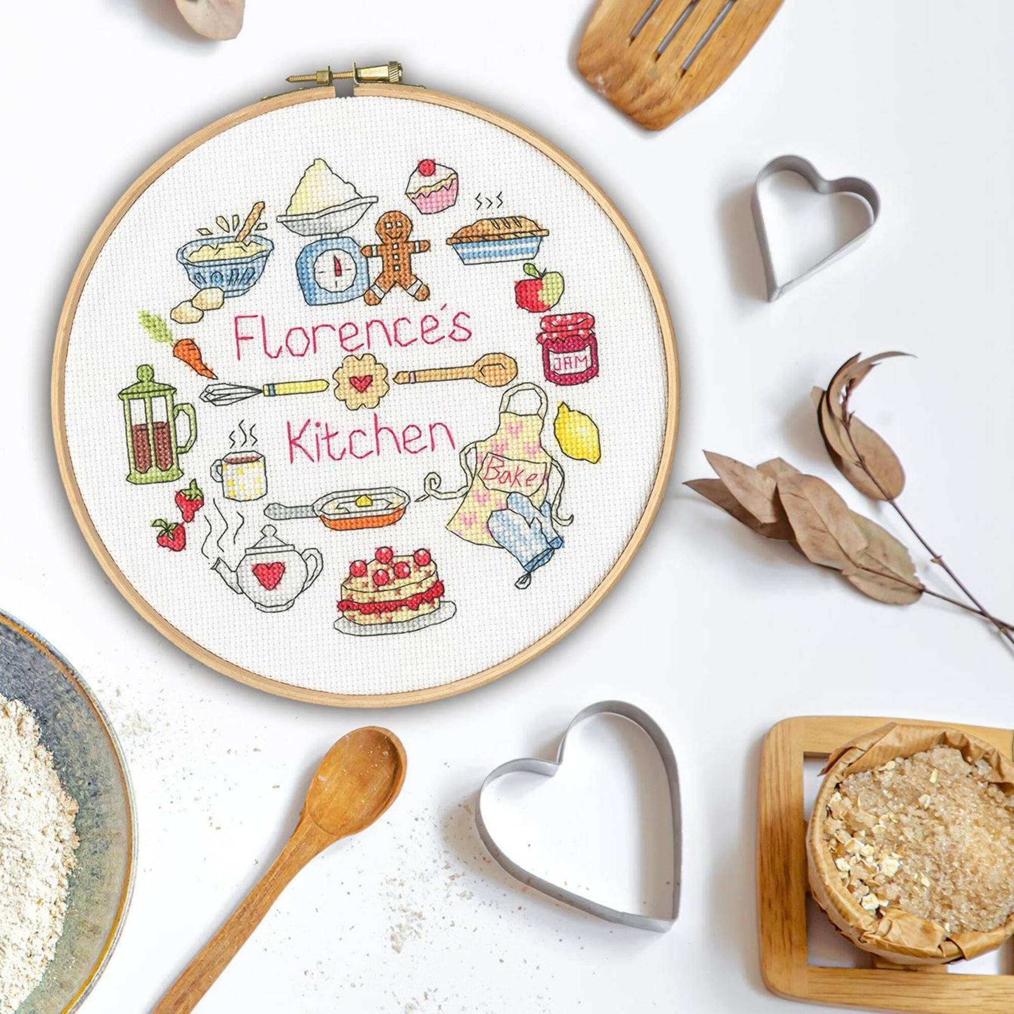 Bothy Threads My Kitchen Counted Cross Stitch Kit